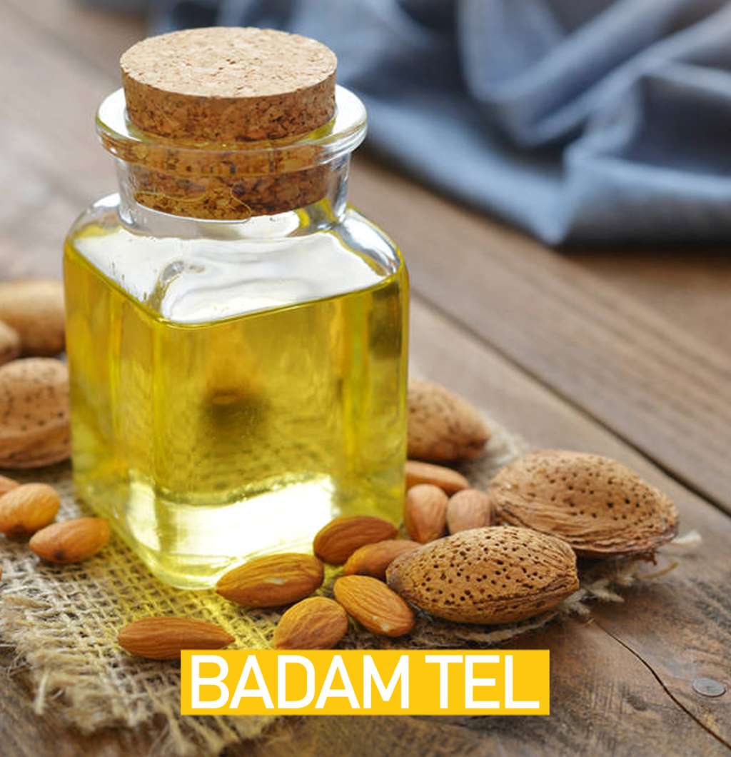 Badam tel and its radiating properties