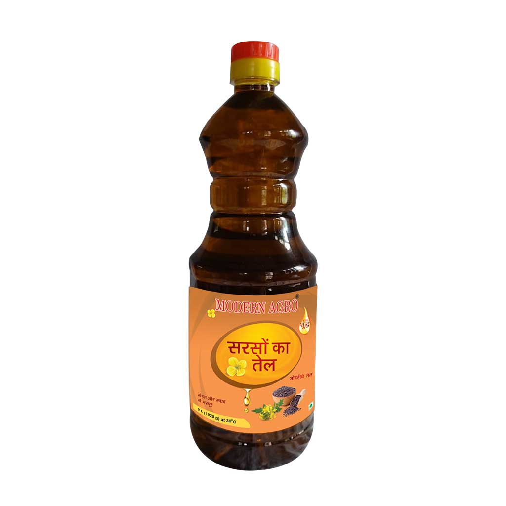 Modern Agro Pure Mustard Oil (Sarso Ka Tel)