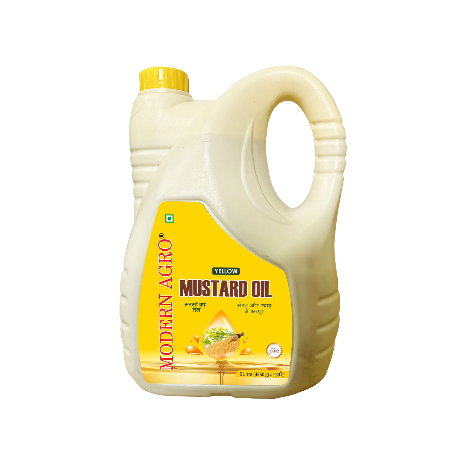 Pure Yellow Mustard Oil (Sarso Ka Tel)