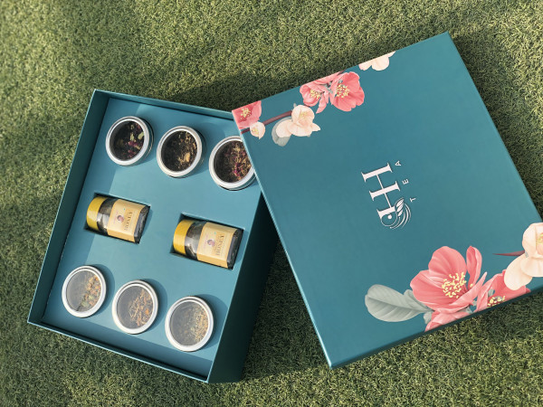 Buy Healthy Indulgences Gift Box with honey