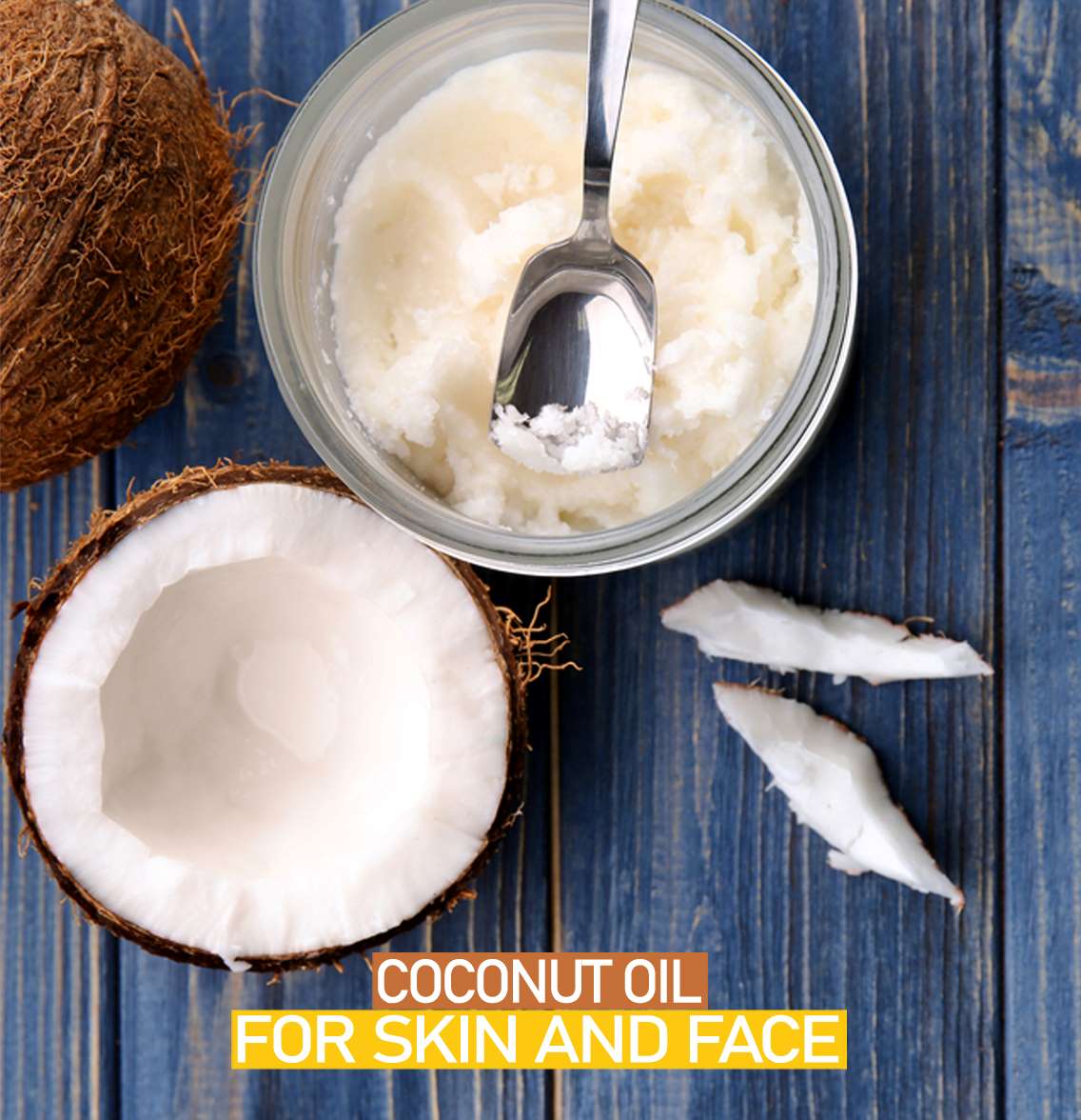 Coconut oil store for face